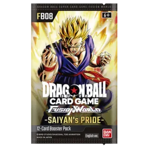Dragon Ball Super CG Fusion World – Saiyan’s Pride (FB08) – Booster Box (24x Packs)