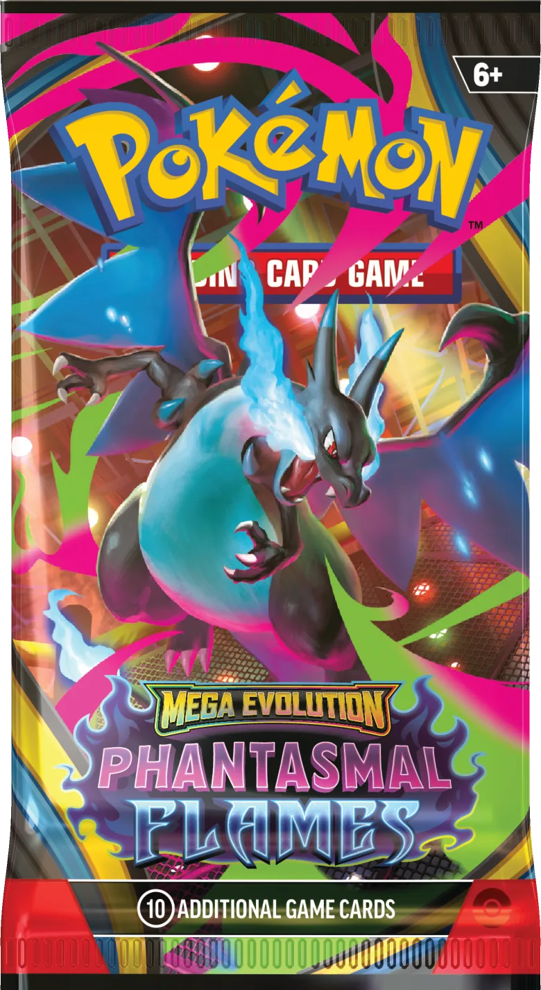 Pokemon TCG - Mega Evolutions - Phantasmal Flames - Booster Pack