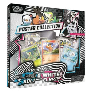 Pokemon TCG - Scarlet & Violet - Black Bolt & White Flare - Unova Poster Collection