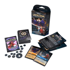Disney – Lorcana TCG – Rise of the Floodborn – Starter Deck – Amber and Sapphire
