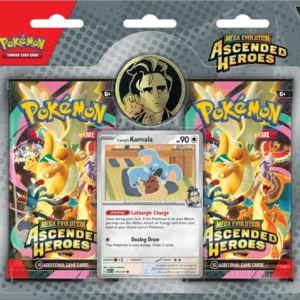 Pokemon Trading Card Game: Mega Evolution - Ascended Heroes 2-Pack Blister (Styles May Vary)