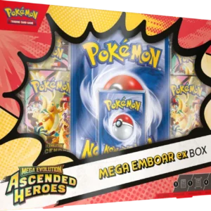 Pokemon Trading Card Game: Mega Evolution - Ascended Heroes Mega ex Box