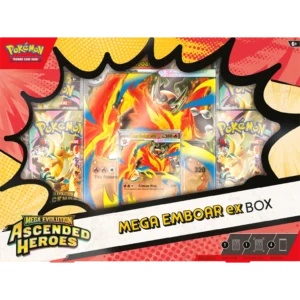 Pokemon Trading Card Game: Mega Evolution – Ascended Heroes Mega ex Box