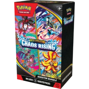 Pokemon Trading Card Game: Mega Evolution - Chaos Rising - Booster Bundle